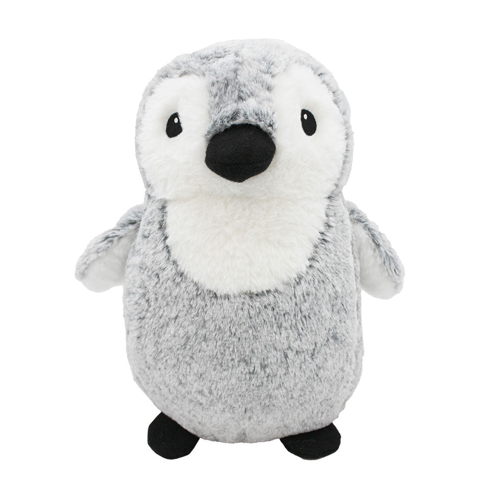 Eco-Friendly Plush Gray Penguin