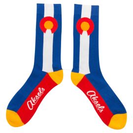 Adult Colorado Flag Socks