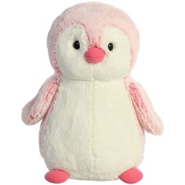 Plush Cotton Candy Pink Penguin